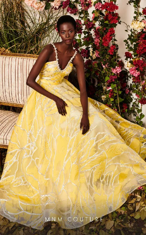 Feminine Dresses for Women in Bold Prints MNM COUTURE N0496 Dress