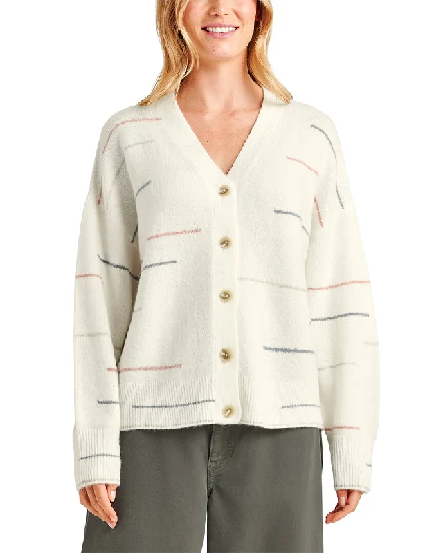 Sustainable Women's Clothing Splendid Quinn Stripe Wool & Alpaca-Blend Cardigan