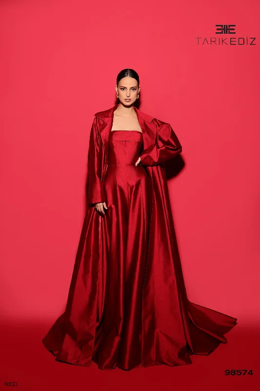 Minimalist Style TARIK EDIZ 98574 DRESS