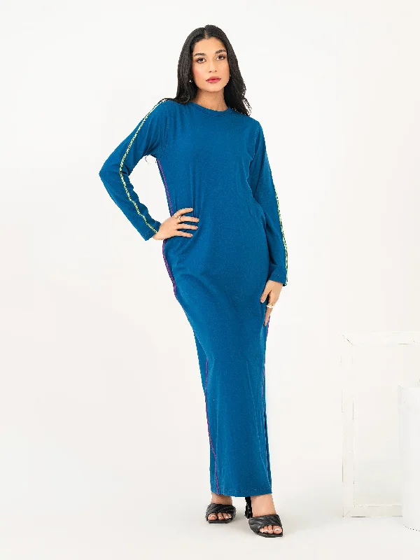 Women's Clothing Apparel Dyed Jersey Dress
