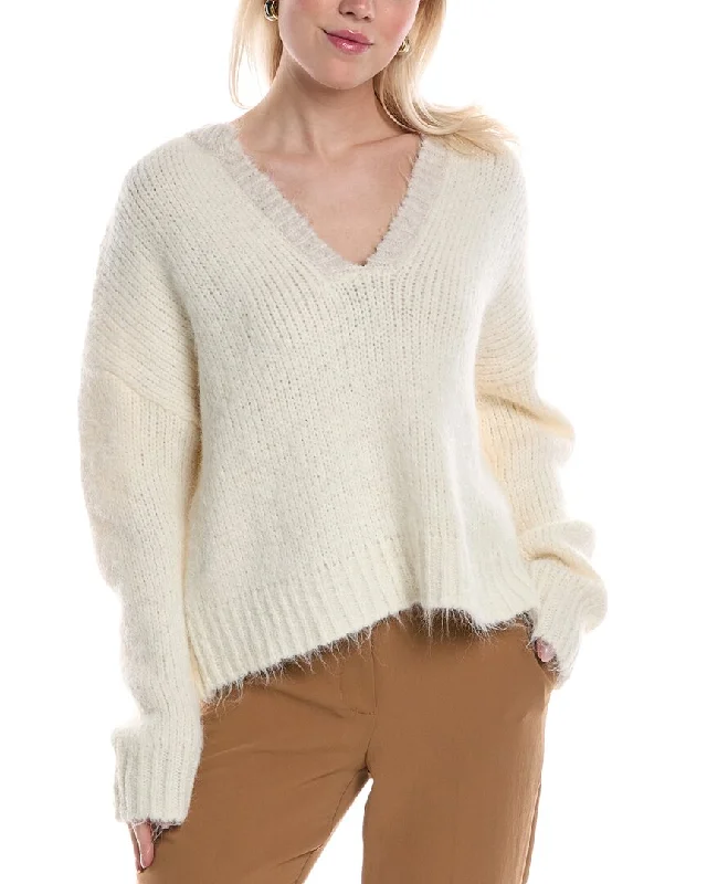 Women's Elegant Clothing Sets ANNA KAY Lademeter Cashmere-Blend Pullover