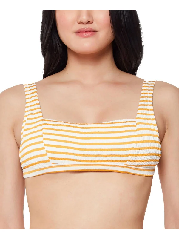 Women's Layered Outfit Womens Striped Bikini Bikini Swim top