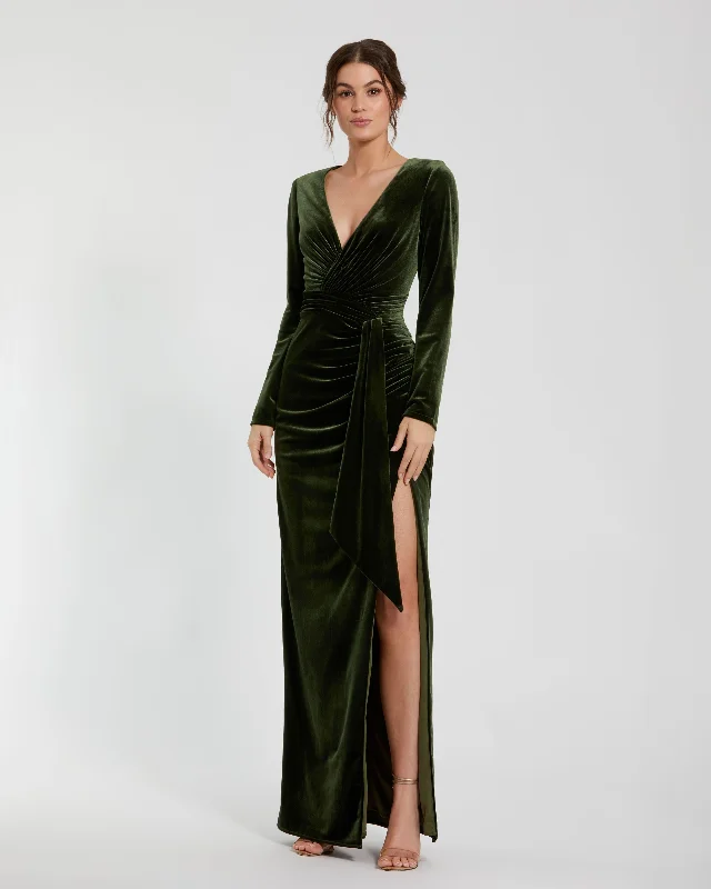 Contemporary Women's Clothing Mac Duggal 56143 Dress