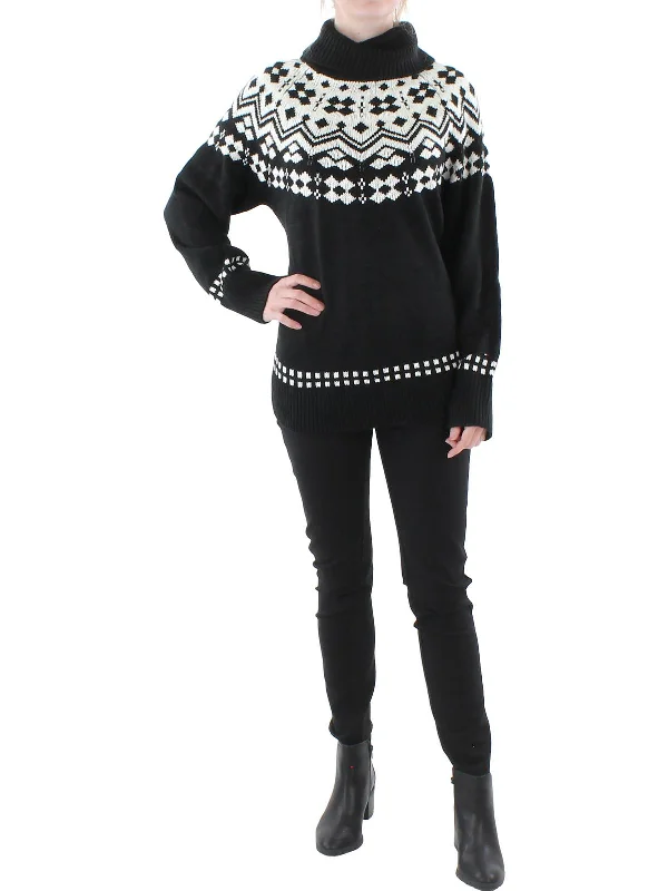 Women's High-Fashion Garments Womens Turtleneck Cozy Pullover Sweater