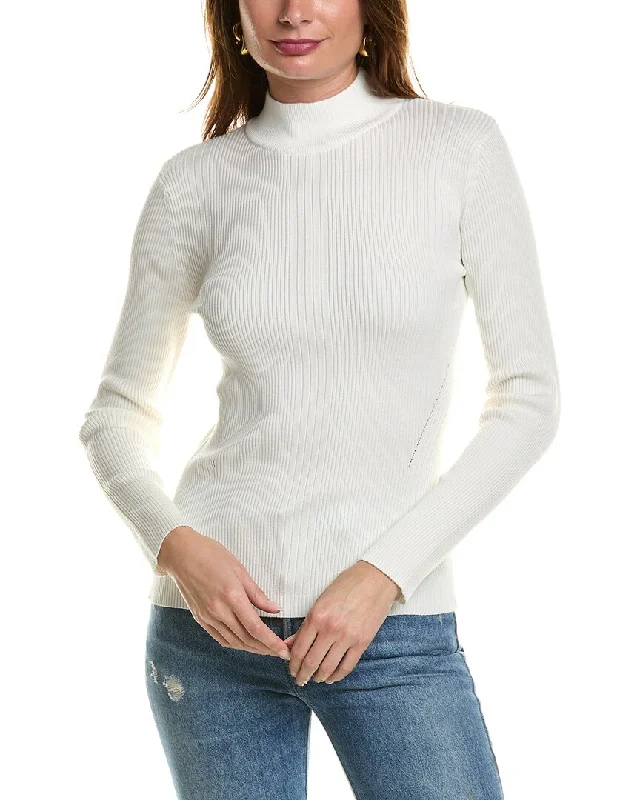 Modern Women's Attire T Tahari Mock Neck Sweater