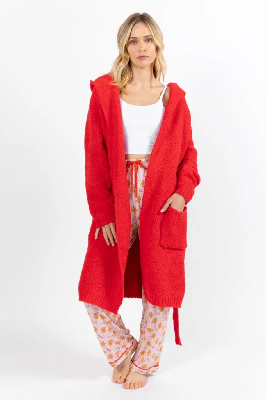 Women's Charming Outfit For Events It Was All A Dream Red Robe FINAL SALE