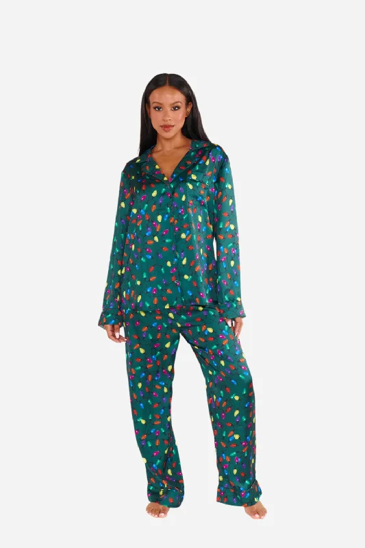 Women's Garments Show Me Your Mumu Classic PJ Set in Festive Lights