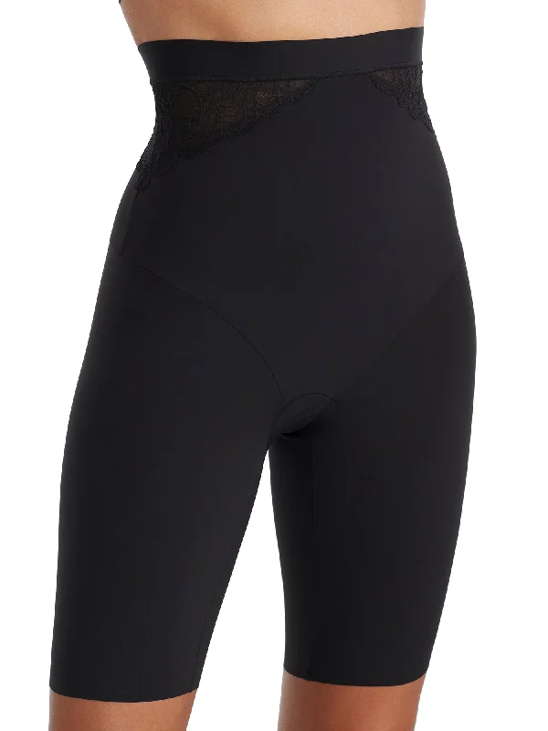 Women's Active Garments For Workouts Maidenform Women's Eco Lace High-Waist Thigh Slimmer