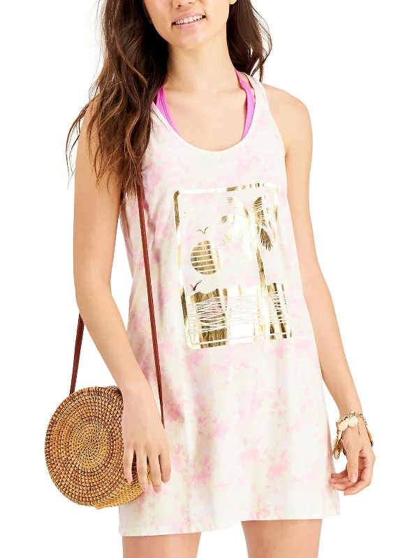 Women's Comfy Loungewear Outfit Juniors Womens Cotton Summer Cover-Up
