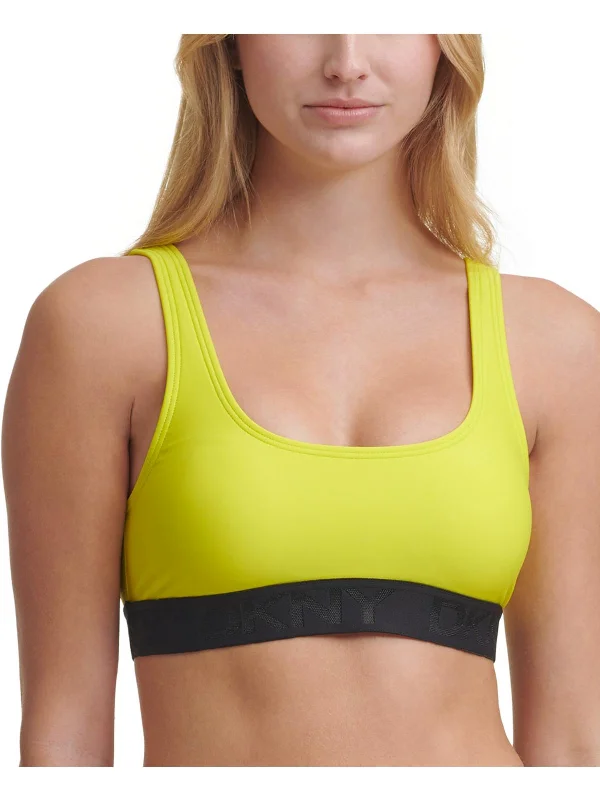 Tailored Clothing For Women Womens Logo Bikini Bikini Swim top