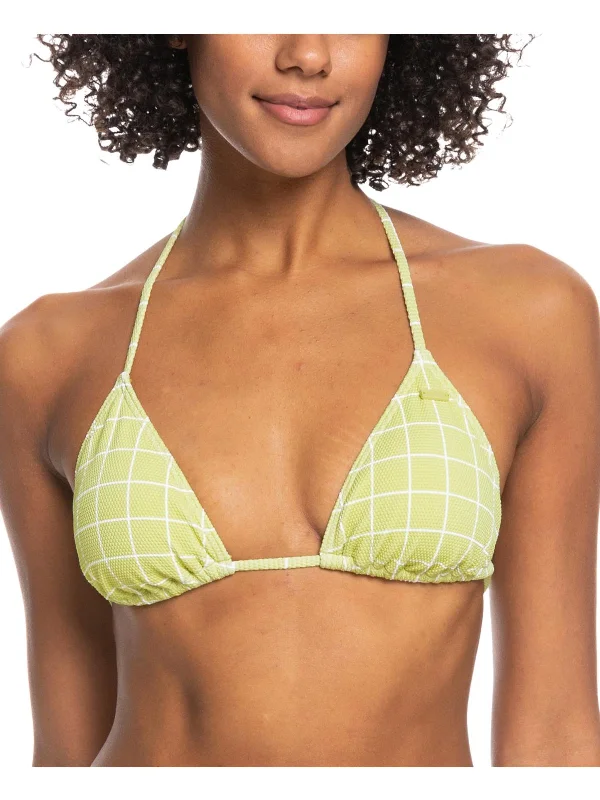 Women's Chic Outerwear Outfit Womens Textured Bikini Bikini Swim top