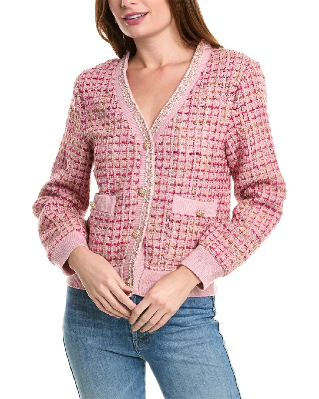 Women's Vacation Attire FATE Tweed Cardigan