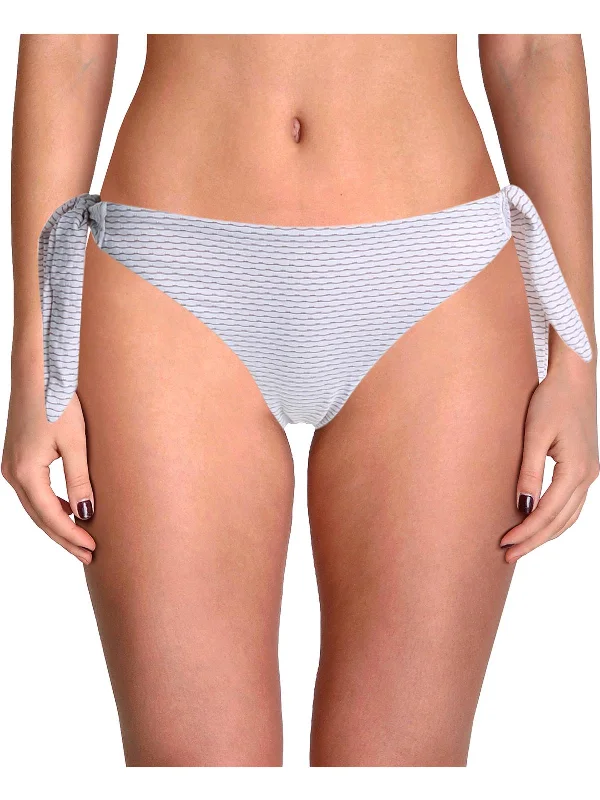 Women's Occasion Wear Apparel Sorento Summer Ursula Womens Metallic Side Tie Bikini Swim Bottom