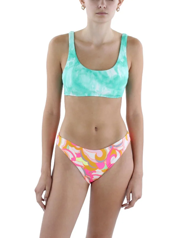 Women's Trendy Clothes Womens Ombre Nylon Bikini Swim top