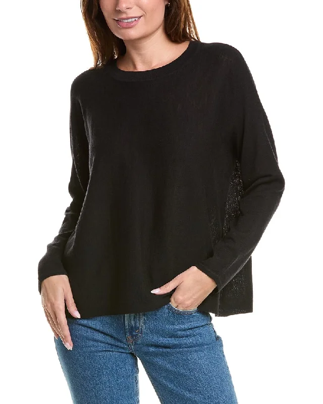 Luxury Women's Clothes EILEEN FISHER Round Neck Wool Top