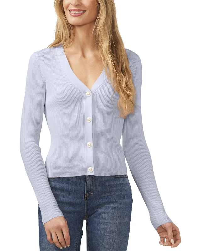 Plus-Size Women's Clothing Cece V-Neck Cardigan