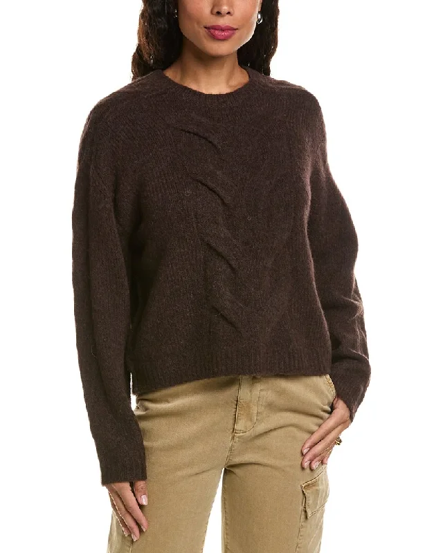 Women's Activewear Outfit rag & bone Maia Wool & Alpaca-Blend Sweater