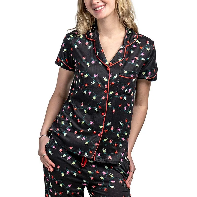 Women's Clothing Apparel Very Merry Pajama Top