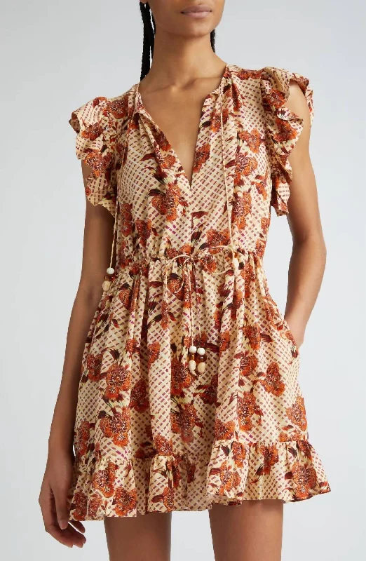 Charming Women's Garments Kalina Coverup In Cactus Flower