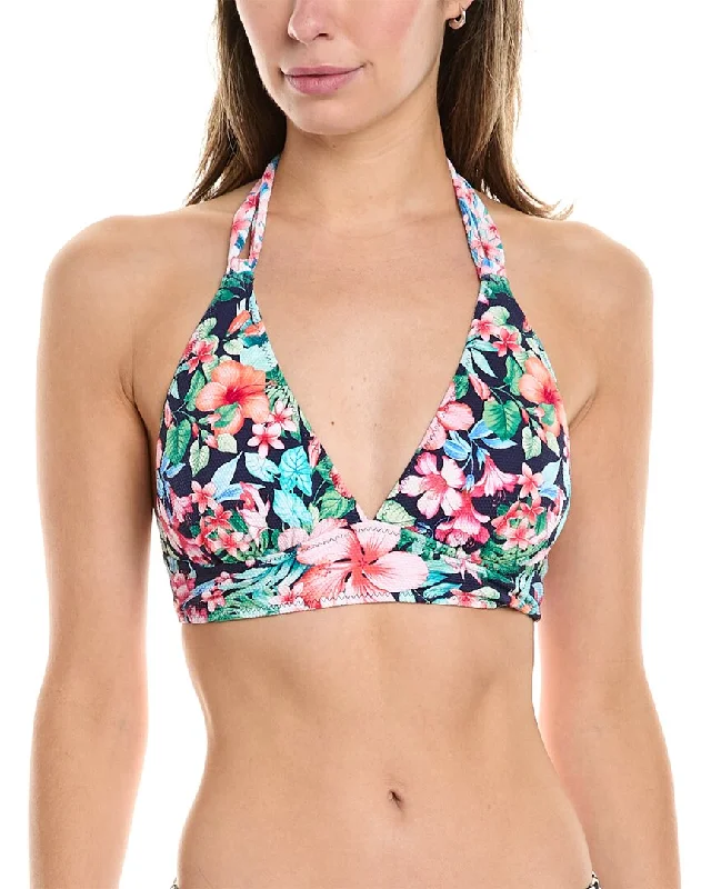 Women's Outfit Tommy Bahama Island Cays Flora Reversible Halter Bikini Top