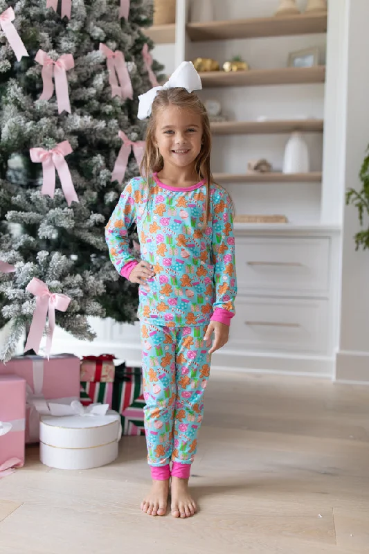 Casual Clothing For Women Kid's Under The Stars In Christmas Cheer Bamboo Pajama Set FINAL SALE