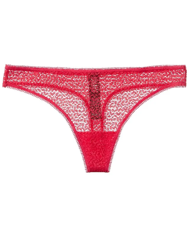 Women's Stylish Outdoor Outfit DKNY Lace Thong