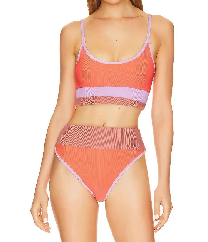 Women's Clothes And Apparel Emmy Bottom In Oasis Colorblock