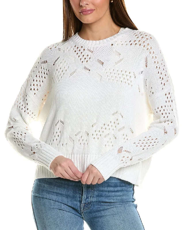 Casual Chic Women's Clothes Autumn Cashmere Ladder Stitch Sweater