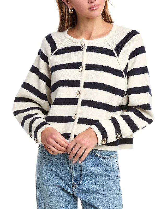 Sustainable Women's Clothes ba&sh Massimo Wool-Blend Cardigan