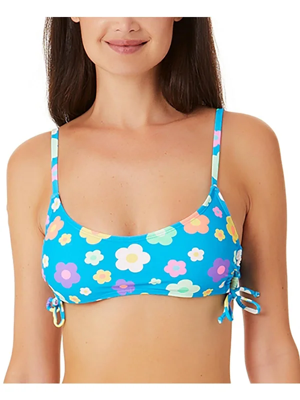 Women's Date Night Outfit Womens Floral Bikini Bikini Swim top
