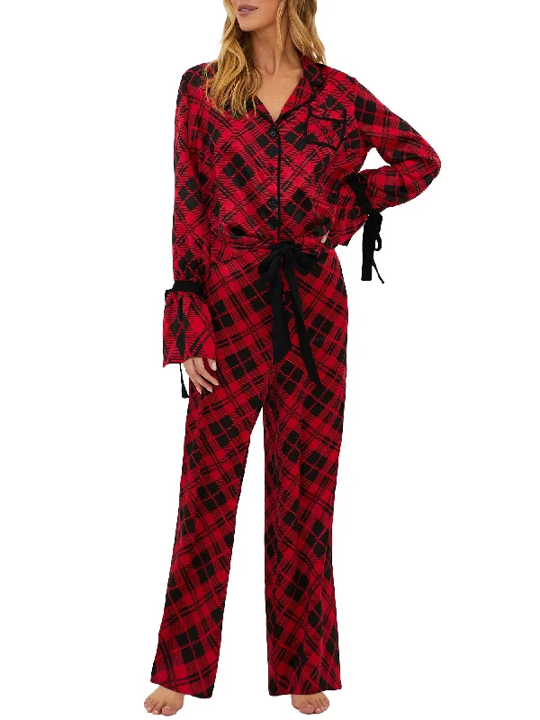 Women's Clothing With Trendy Designs Beach Riot Women's Lee Anne Brooke Woven Pajama Set