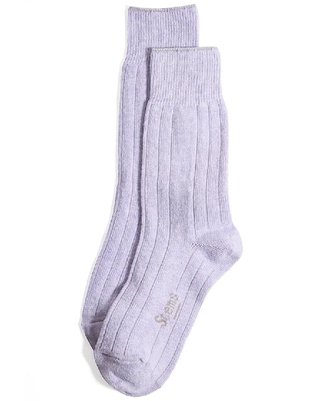 Women's Workout Clothing STEMS Lux Cashmere & Wool-Blend Crew Sock Gift Box