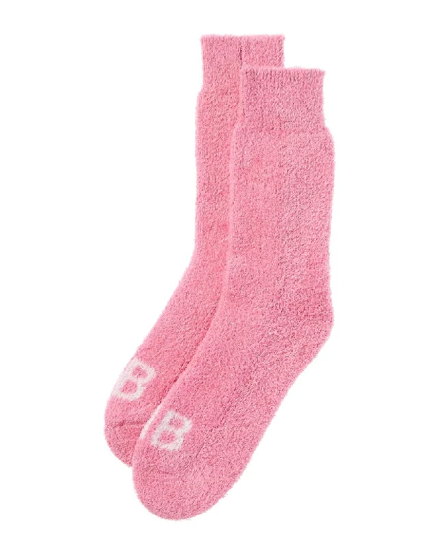 Casual Chic Clothing For Women Balenciaga BB Logo Socks