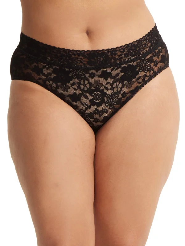 Timeless Women's Outfit PLUS SIZE DAILY LACE CHEEKY BRIEF