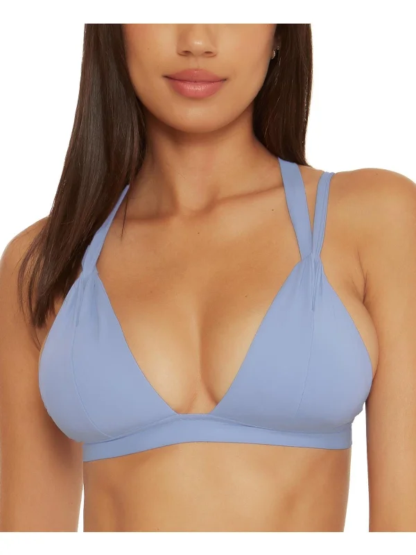 Women's Activewear Outfit Womens Strappy V-Neck Bikini Swim top