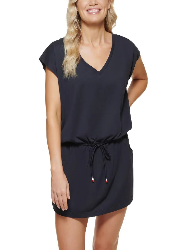 Elegant Women's Evening Garments Womens V-Neck Dress Cover-Up