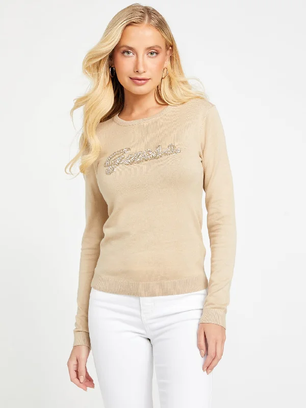 Women's Plus-Size Outfit Frieda Logo Sweater