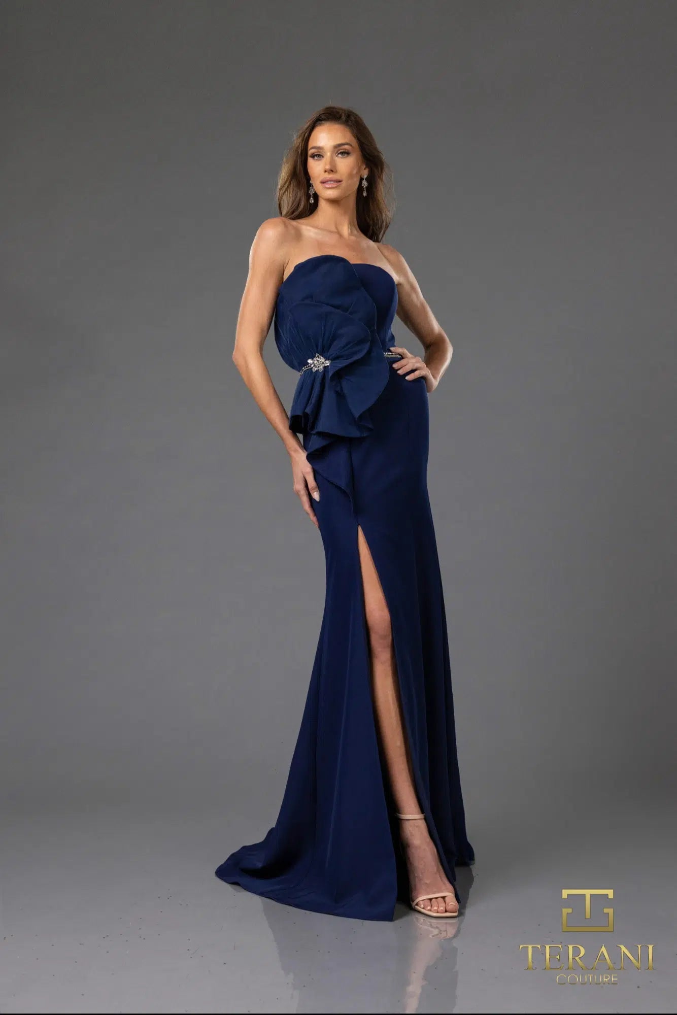 Trendy Street Style Attire TERANI 251E4631 DRESS