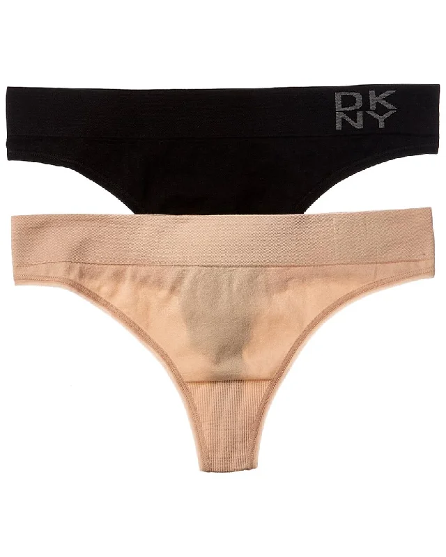 Women's Attire DKNY Set of 2 Energy Seamless Thong