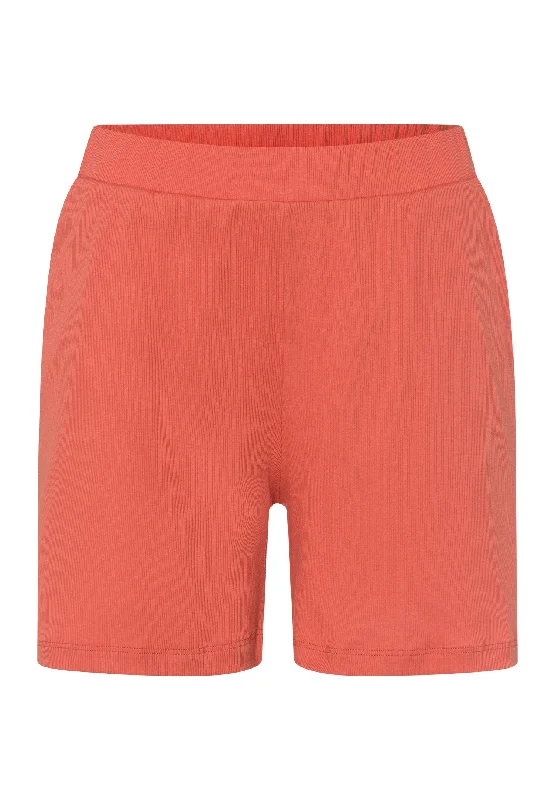 Women's Vacation Outfit Set Sleep And Lounge Shorts | Apricot Brandy 74925-2294