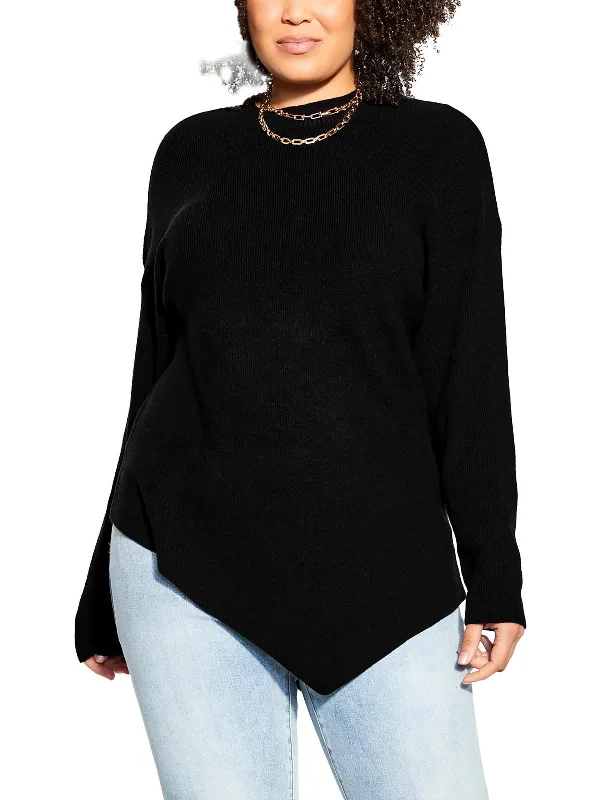 Women's Transitional Attire Womens Ribbed Winter Pullover Sweater