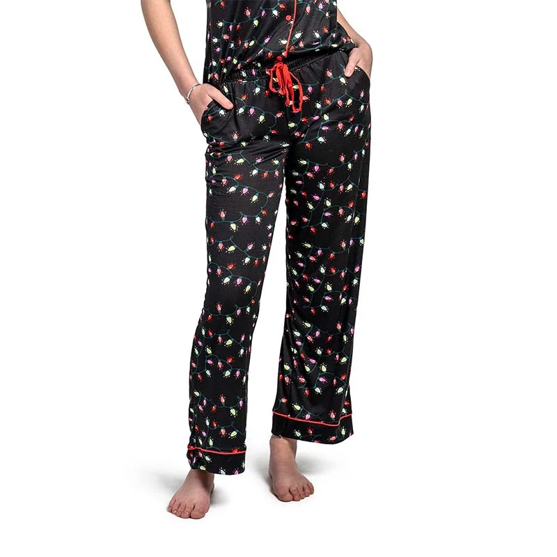 Women's Clothes Very Merry Drawstring Pajama Pants