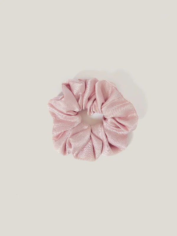 Women's Vacation Clothes Silk Scrunchie | Dusty Pink