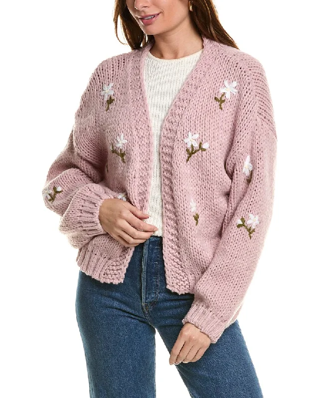 Women's Active Clothing ANNA KAY Rivers Cashmere-Blend Cardigan