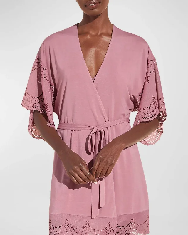 Casual Attire For Women Beatrix Robe In Foxglove