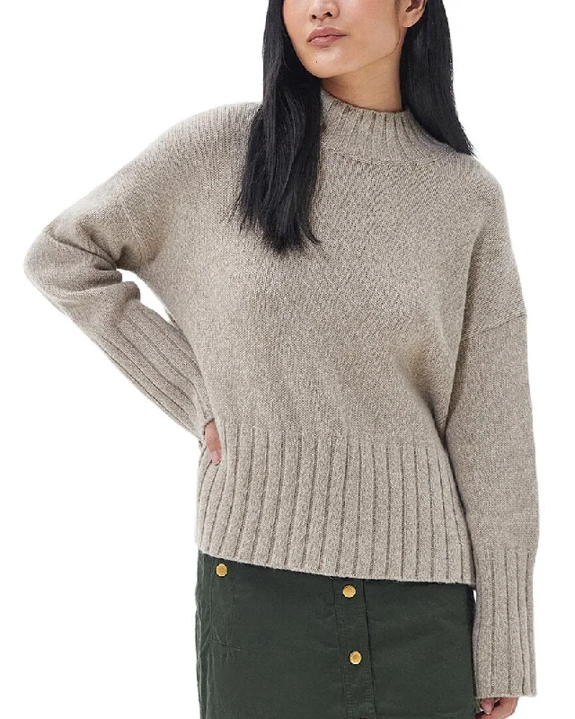 Women's Vacation Clothes Barbour Wool-Blend Sweater