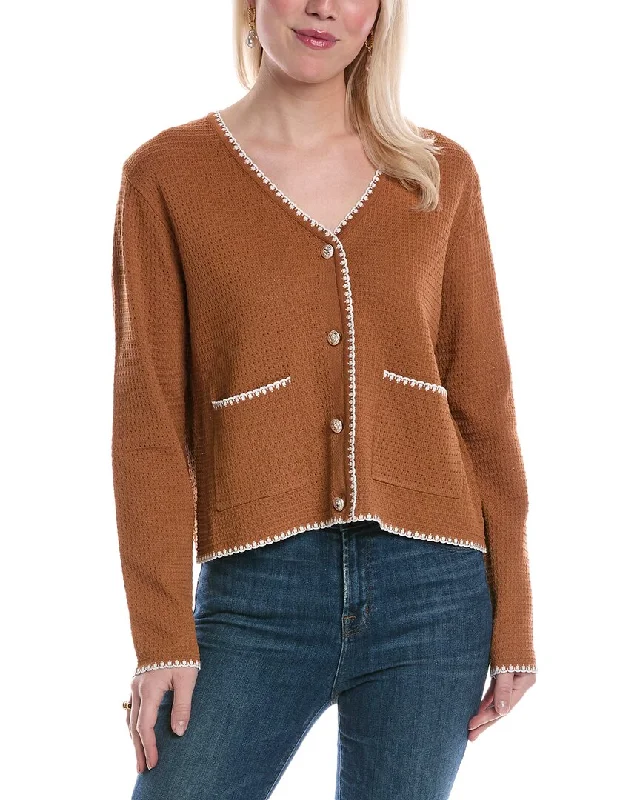 Women's Clothing For Work ANNA KAY Muriel Cashmere-Blend Cardigan