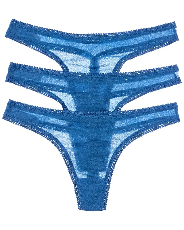 Women's Evening Apparel OnGossamer 3pk Hip-G Thong