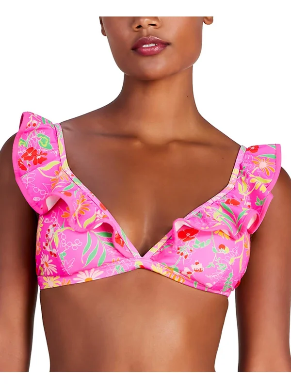 Affordable Luxury Women's Apparel Womens Floral Bikini Bikini Swim top