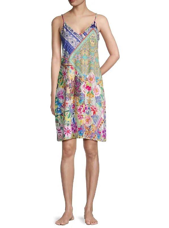 Women's Effortless Casual Outfit Talavera Sleep Dress In Multi